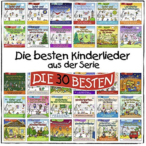 Die besten Kinderlieder aus der Serie DIE 30 BESTEN