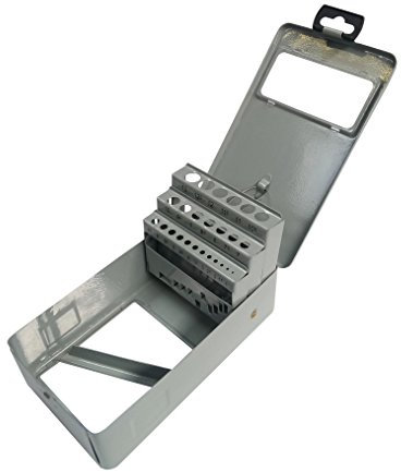 Spiralbohrerkassette Metallbohrerkassette mit Fenster 25 tlg. LEER 1,0 mm - 13,0 mm Leerbox zum eigenen Bestücken Metallkassette