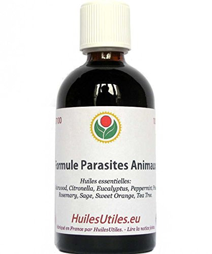 Huiles Utiles - La Formule Parasites Animaux - 100 ML