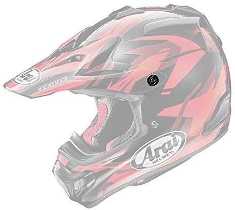 Arai MX-V Helmklep Schroeven-Transparant