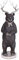 Bär mit Geweih Grizzly Figur Teddybär Tierfigur Dekofigur Skulptur cw212 Palazzo Exklusiv