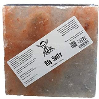 Klaus grillt - Big Salty Salzplatte 20 x 20 x 2,5 cm