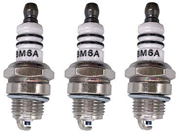 3x Zündkerze passend für Fuxtec CS2540 / CS6150 / FX-KS162 / FX-KS146 / FX-KSE152 Kettensäge Motorsäge