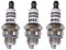 3x Zündkerze passend für Fuxtec CS2540 / CS6150 / FX-KS162 / FX-KS146 / FX-KSE152 Kettensäge Motorsäge