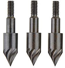 AMEYXGS 12/24pcs Pfeilspitzen 100 Grain Jagdspitzen Zielpunkte Broadhead Projektilspitzen Point für Carbon Glassfiber Aluminium Pfeile (12pcs)