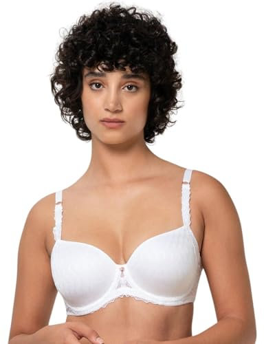 Triumph Azalea Florale WP Reggiseno Imbottito Con Ferretto Bianco (0003) 38E CS