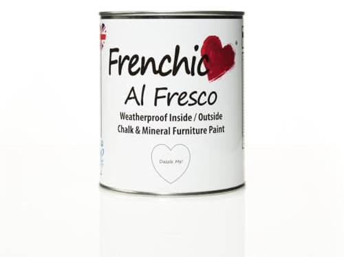 Frenchic Al Fresco, Dazzle Me, Chalk & Mineral Furniture Paint, Weatherproof, For Inside/Outside (250ml)