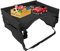 KUENG Tablette De Voyage Voiture Enfant Tablette Voiture Enfant Siège Arrière de Voiture Organisateur avec Plateau Voiture Bureau Voyage Plateau Black
