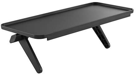 Mount Plus 09-02 TV-Halterung, 30,5 cm breite Plattform, hält Lautsprecher, Streaming-Gerät, Schutzleisten, hergestellt für Apple TV und Fernbedienung