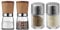 WMF Ceramill Nature Salz und Pfeffer Mühle Set 2-teilig, unbefüllt, für Salz, Pfeffer, Chilli, Salzmühle & Bel Gusto Salz und Pfeffer Streuer Set 2-teilig, Streuer klein, Salzstreuer mini