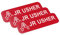 Jr Usher Namensschild, 2,5 x 7,6 cm, Rot, betende Hände (3 Stück)