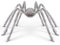 Halloween Deko Outdoor Große Spinne:50'' Gruselige Spinnen 60g Spinnennetze +10 Spinnen Garten Horror Dekorations Set, Riesenspinne für Tischdekoration Party Fenster Zubehör Outdoor Accessories