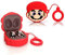 Samsung Galaxy Buds Case - Silicone Cover with Keychain (Mario)