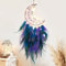 Hongyans Traumfänger mit LED Licht Handgefertigt Dreamcatcher mit Federn Böhmen Dekoration für Schlafzimmer Hochzeit Wandbehang Ornament Mädchen Kinder Geschenk