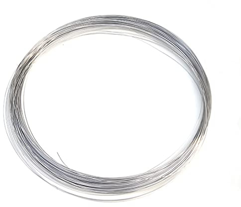 TOFIMA 10 Meter/Rolle 304 Edelstahl Hartdraht Federstahldraht 0,1/0,2/0,3/0,4/0,5-1 mm Stahldrahtschnur rostfrei handgefertigt DIY (Size : 1mm)