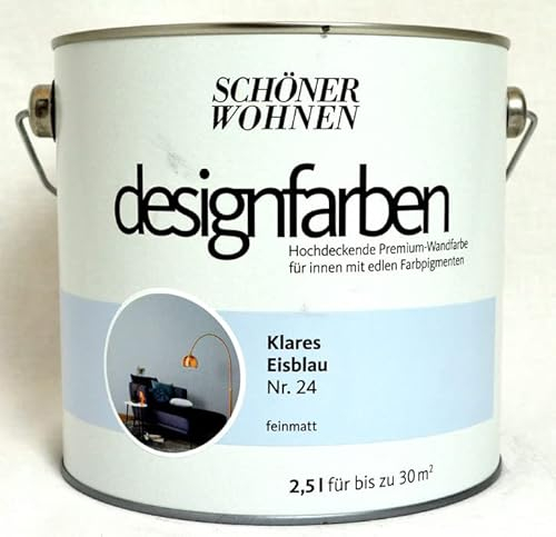 Designfarbe Klares Eisblau Nr. 24 2,5 l