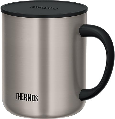 THERMOS JDG-452C SMT Vacuum Insulated Mug, 15.9 fl oz (450 ml), Stainless Steel Mat
