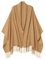 PFLife Damen Kaschmir Schal Schultertuch Deckenschal aus weichem Kaschmir mit Fransen Winter Schal, 80'' * 27'' (200 x 70 cm) (Braun)