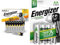 Energizer AAA Batteries, Alkaline Power, 24 Pack, Triple A Battery Pack - Amazon Exclusive (Packaging may vary) & Rechargeable AA Batteries, Universal Double AA, Pack of 4