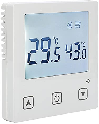 Leapiture Thermostat 220 V pour Chauffage Au Sol, Régulateur De Température avec écran Tactile pour Salons, Chambres, Salles à Manger, Couloirs