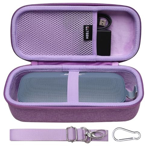 L LTGEM Case for Bose Soundlink Flex Bluetooth Portable Speaker - Portable Travel Carrying Bag (Case Only)