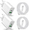 2Pack Chargeur USB C 25W & 18W et Cable pour Samsung Galaxy A55 5G A25 A35 A54 A56 A36 A26 A34 S24 Plus Ultra/S23 FE A15 A53 A14 A33 A23 A05S/S22 S21,iPhone 15 Rapide Type C Prise Adaptateur Secteur