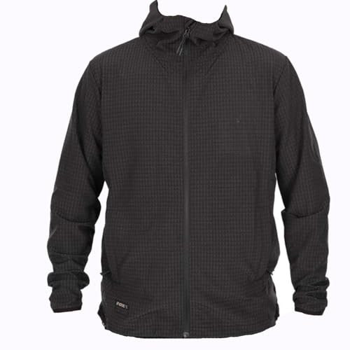 Fox Black Premium mid Layer Jacket - Angeljacke, Jacke für Angler, Angelbekleidung, Größe:XL