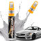 Shyllin Bolígrafo Retoque Coche, 12 ML, Pluma de Retoque Del Coche, Lápiz de Retoque, Bolígrafo Reparador de Pintura para Coche, Eliminación Rayones Profundos para Automóviles y Motocicletas (Plata)