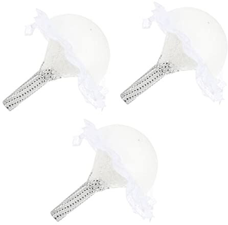 LIFKOME 3pezzi Bouquet da Sposa in Schiuma da Manico per Matrimoni e Cerimonie Facil Usare Trasportare