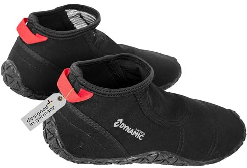 DynamicNord - Scarpe da Acqua in Neoprene, Scarpe da Bagno, Scarpe a Piedi Nudi (Nero, Sistema Taglie Calzature EU, Adulto, Uomo, Numero (Range), Media, 40, 41)