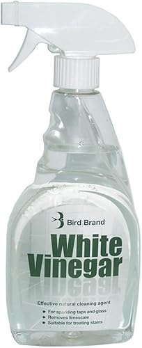 500ml, White Vinegar Spray, Natural Multi Purpose Cleaner for Kitchen, Bathroom, Glass, and Surfaces, Eco Friendly Household Cleaning Solution, Ready-to-Use Trigger Spray Bottle