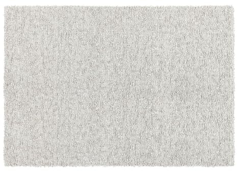 Loberon Teppich Wodaha - Bouclé - Weiche Haptik - Dezente Farbgebung - 200x300 cm - Wohntextilien - Polyester - Baumwolle, hellgrau