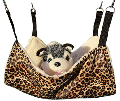 Diyafas Amaca Letto Altalena Materasso Gabbia per Gatto Coperta Letto Sospeso per Animali Ratto Furetto Coniglio