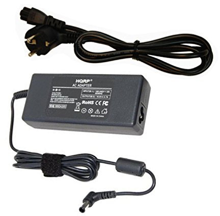 HQRP 19.5V AC Adaptateur pour Sony ACDP-085N02 1-492-734-11 KDL-32W600 KDL-32W650 KDL-40W580 KDL-32W700 KDL-32R410B KDL-40R480 KDL-40W590 Bravia Télévision LED/LCD TV/HDTV