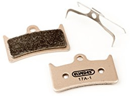 ELVEDES 1 Paar métallic für Hope V4 Bremsbeläge Zyklus/MTB/E-Bike/Route Unisex Erwachsene, Gold