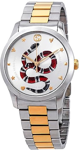 Gucci G-Timeless Unisex Silver Watch YA1264075