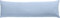 Erwin Müller Seitenschläferkissenbezug Single-Jersey Murnau - hellblau Größe 40x140 - bügelfrei, strapazierstark, elastisch, mit Reißverschluss