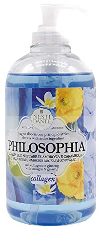 Nesti Dante Philosophia Collagen (Liquid Soap/Flüssigseife 500 ml, Unisex, für alle Hauttypen geeignet) 661218