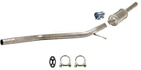 Ferroz Export Ersatz für Mittelschalldämpfer Dacia Sandero, 1.4, 1.6 ab Bj. 2008 auch Stepway Auspuff