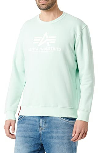 Alpha Industries Basic Hoody Kapuzensweat für Herren Mint