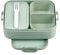 Mepal - Fiambrera Bento Take A Break midi - Lonchera Con Bento Box - Lunch Box para Sándwiches, Pequeños Tentempiés y Sobras - Merienda & Almuerzo - Con Compartimentos - 900 ml - Nordic Sage