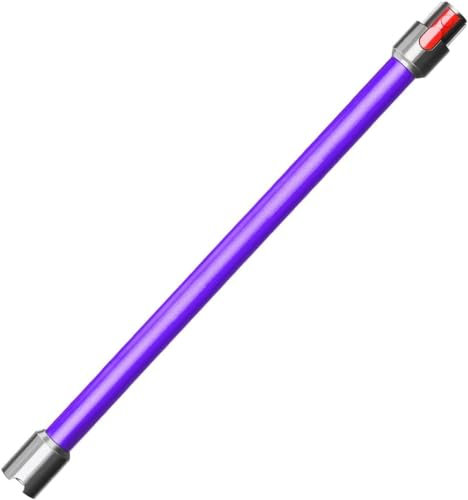 Tube d'extension à dégagement rapide compatible avec les aspirateurs Dyson V15 V11 V10 V8 V7, 73 cm (violet)