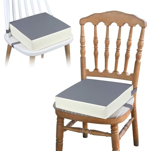 Sitzerhöhung Stuhl Kind, Sitzkissen Kinder, Tragbares Sitzkissen, Verstellbare Stuhlkissen, Sitzerhöhung Für Kinder, Kindersitzerhöhung, Baby-Sitzerhöhung (Gray)