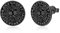 KINGWHYTE Wikinger Rune Ohrringe 925 Sterling Silber Lebensbaum Ohrstecker Baum des Lebens Ohrring Hypoallergen Ohrschmuck für Männer Frauen(Schwarz)