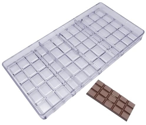 YXHZVON Transparent Schokolade, 1 Stücke DIY Schokoladenformen, Pralinenform, Backform Backzubehör für Süßigkeiten, Hochzeits Kinderpartys & Backen