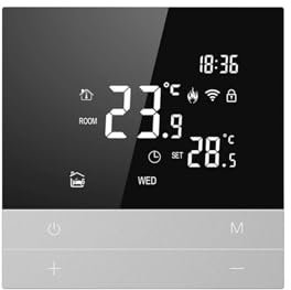 AQXYYWEI Termostato intelligente, regolatore elettrico for pavimento/riscaldamento/caldaia a gas(WiFi WaterGas Boiler)