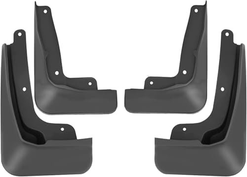 LVTFCO 4 Stück Auto Schmutzfänger für VW Golf 8 MK8 2020 2021 2022, Vorne und Hinten Schmutzlappen Spritzschutz Kratzfest Kotflügel Protektoren Bausatz Zubehör