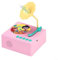 Lastdaytime Musikbox-Recorder-Player, Kleinkind-Grammophonspielzeug – für Kinder mit 96 umschaltbaren Schallplatten, pädagogisches Spielzeug für Kinder im Alter von 3–6 Jahren (Rosa)