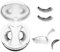 Zhuomuniao Eyelash - Faux cils magnétiques réutilisables - Aspect naturel - Avec applicateur - Facile à porter et à enlever - Avec instructions en 4 étapes