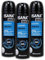 3 er Pack ISANA MEN Fresh 24 Deodorant Deospray 3 x 150 ml